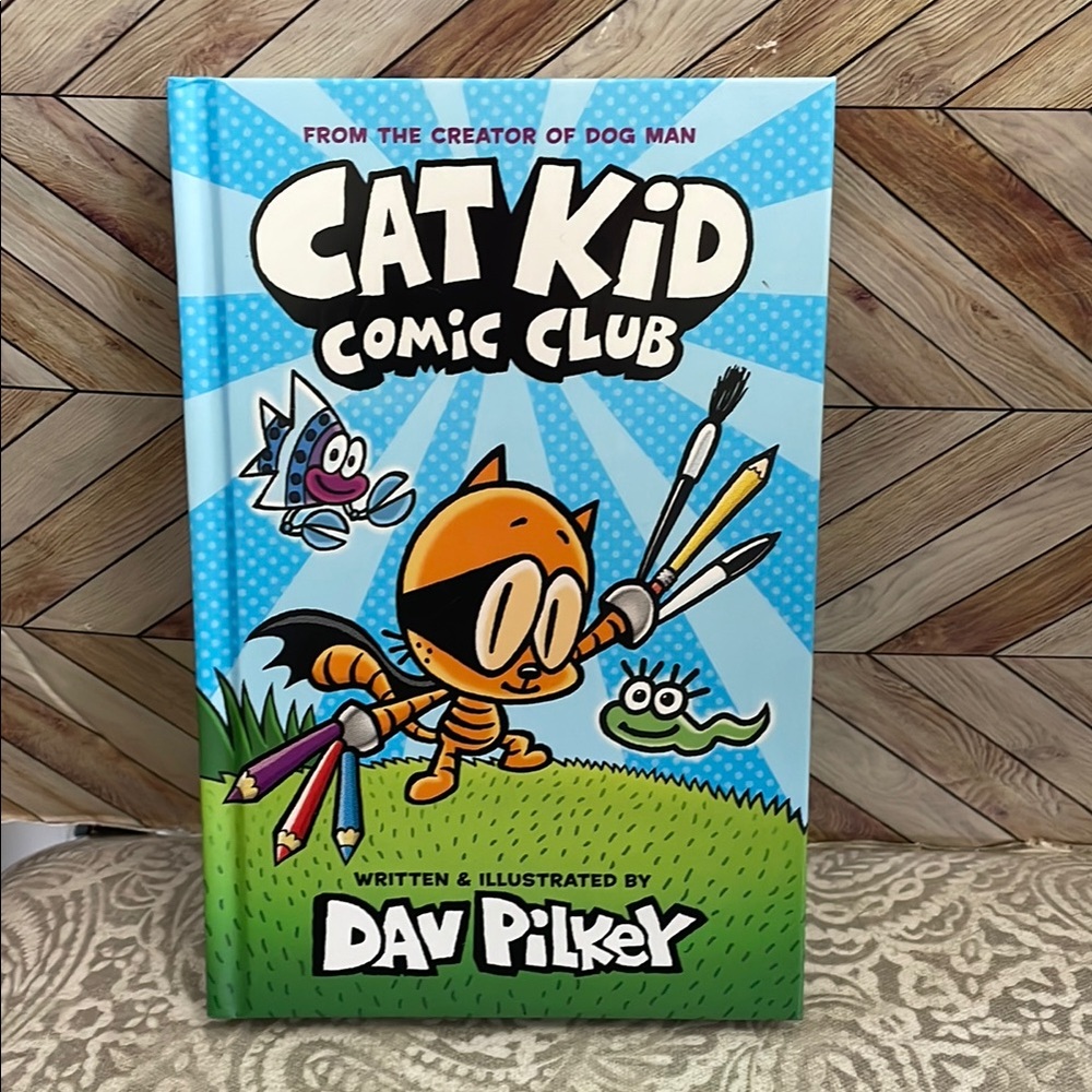 Cat Kid Comic Club Book‎ by Dav Pilkey from dog man